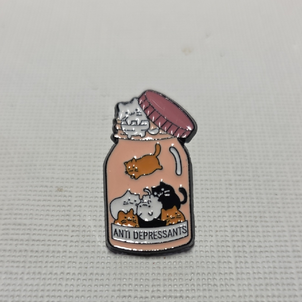 Cute Cat Enamel Pin